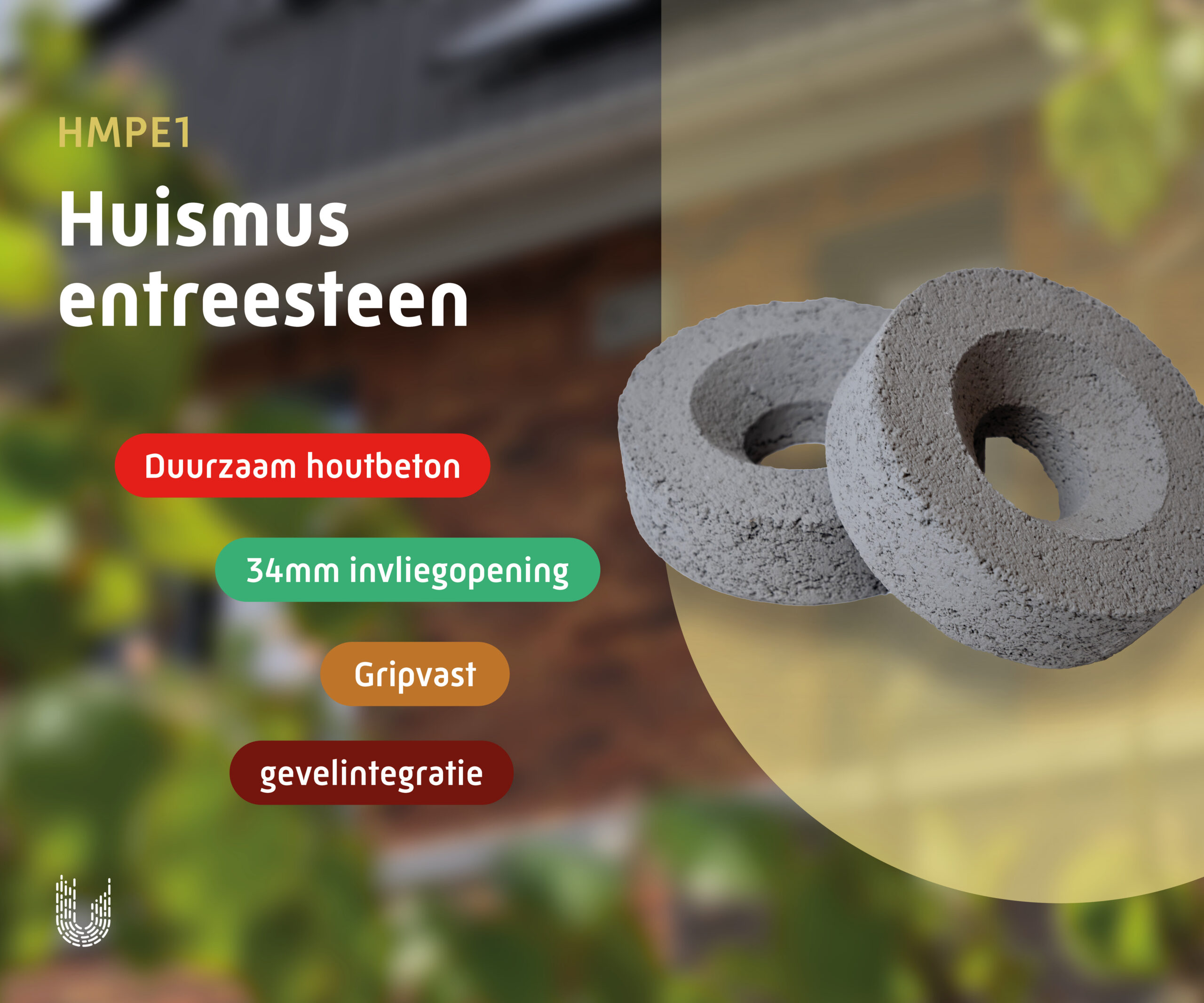 HMPE1 | Huismus entreesteen