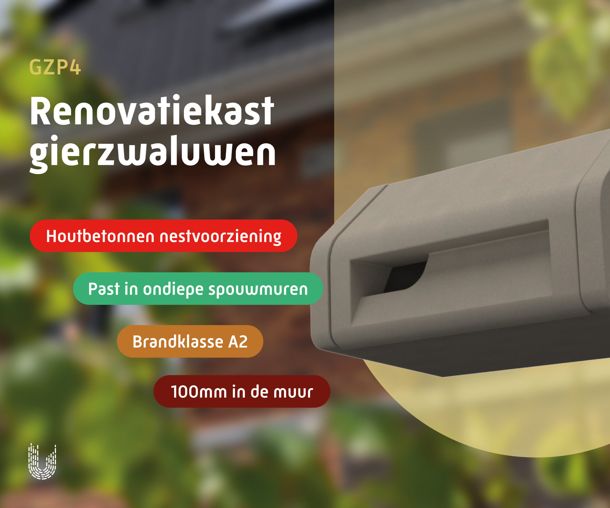 GZP4 | Gierzwaluwkast