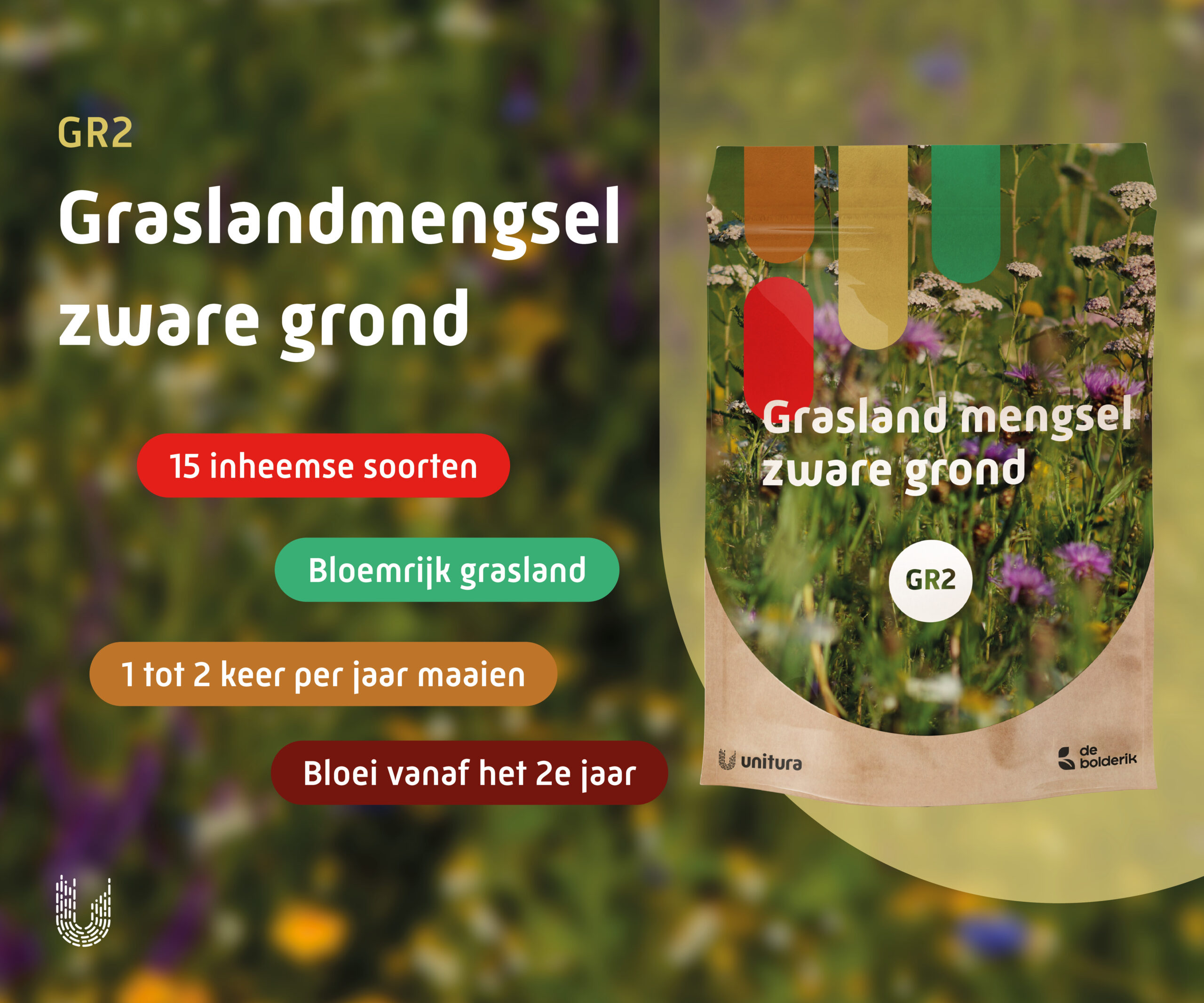 GR2 | Graslandmengsel zwaardere grond