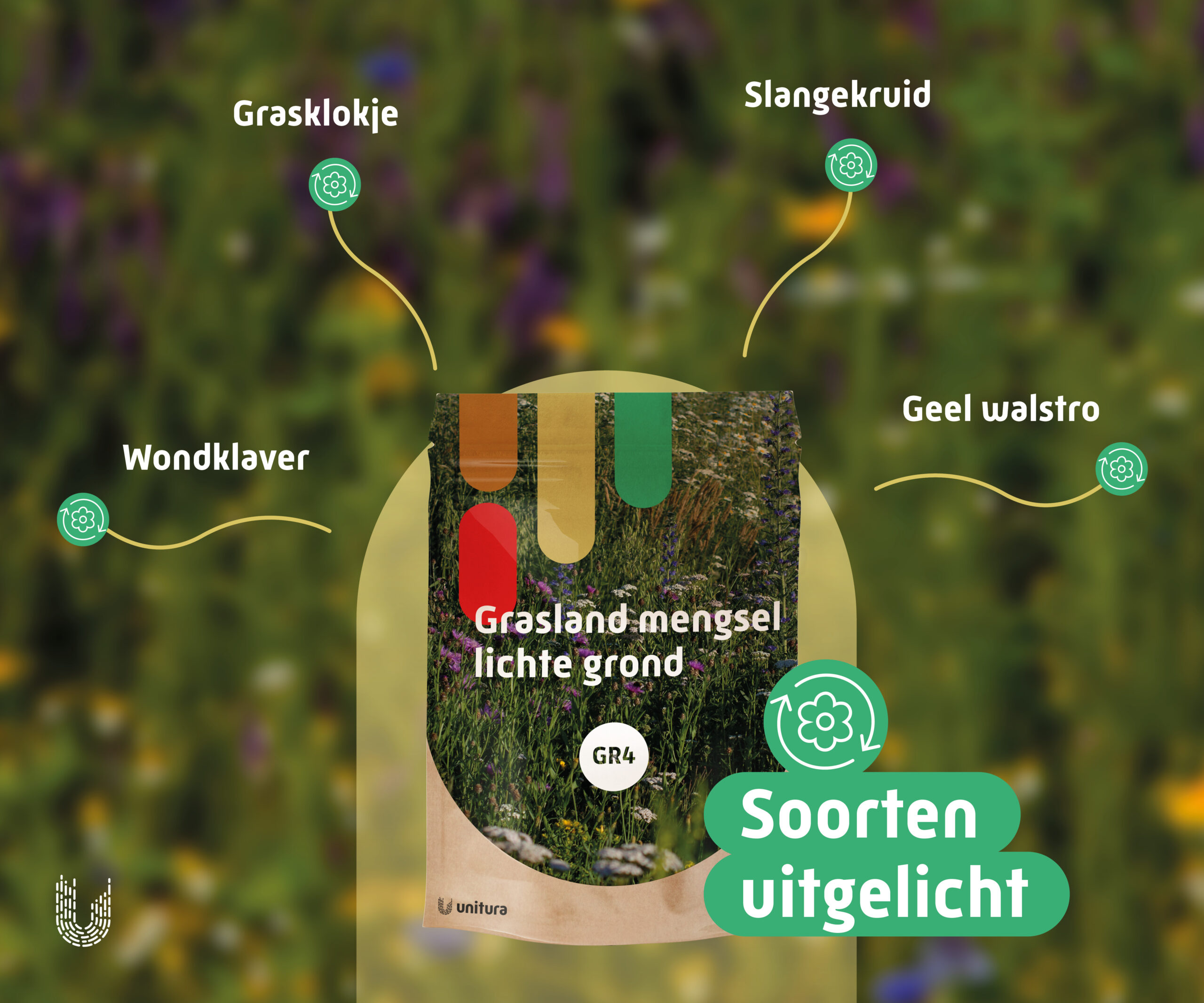 GR4 | Graslandmengsel lichte grond ecologisch