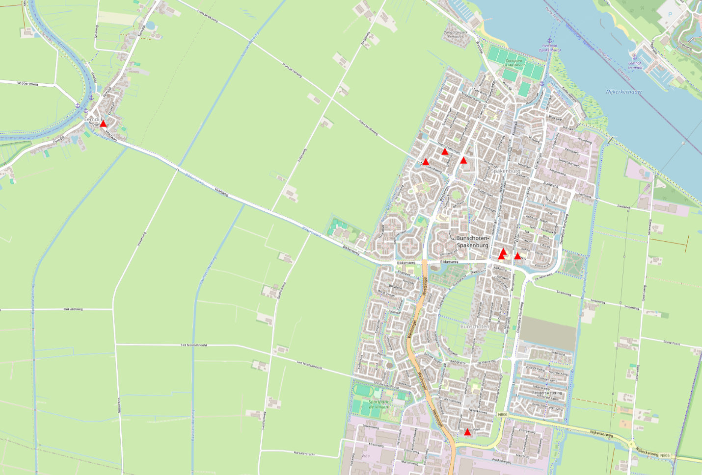 Kraamvoorzieningen in Gemeente Bunschoten